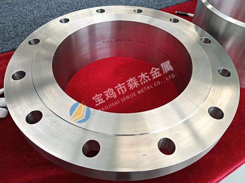 钛、镍、锆制法兰、加工件,[宝鸡市森杰金属有限公司]钛镍锆管件管道-法兰加工件-金属复合板