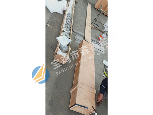 产品交付,[宝鸡市森杰金属有限公司]钛镍锆管件管道-法兰加工件-金属复合板