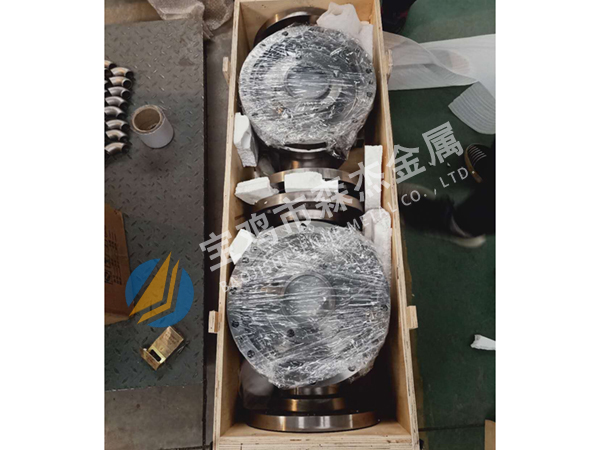 产品交付,[宝鸡市森杰金属有限公司]钛镍锆管件管道-法兰加工件-金属复合板