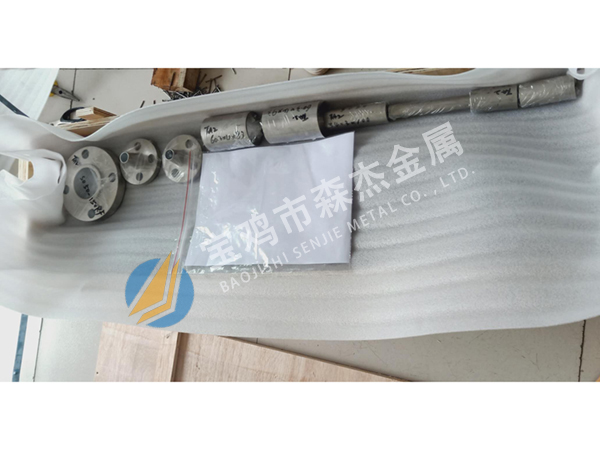 产品交付,[宝鸡市森杰金属有限公司]钛镍锆管件管道-法兰加工件-金属复合板