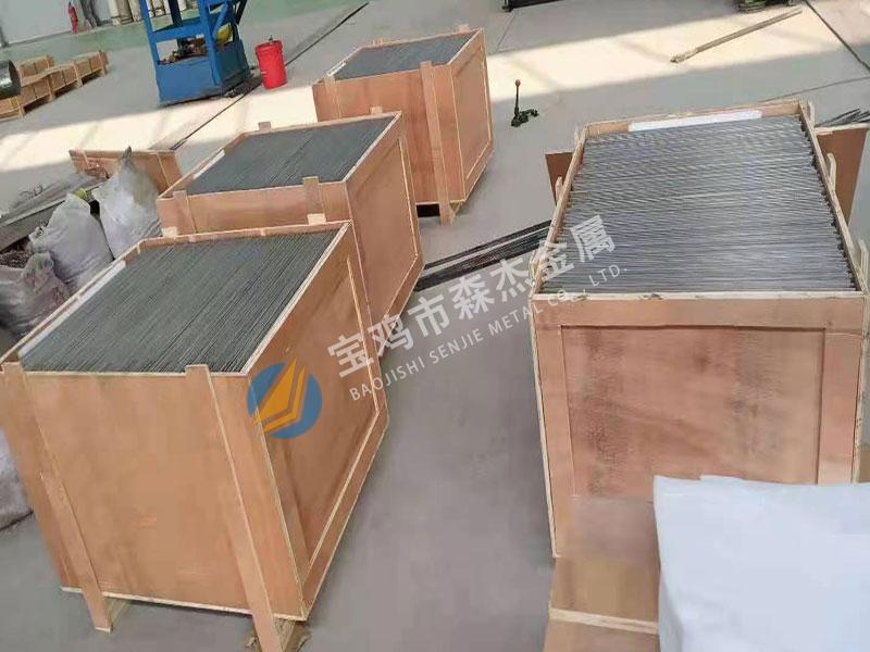 产品交付,[宝鸡市森杰金属有限公司]钛镍锆管件管道-法兰加工件-金属复合板